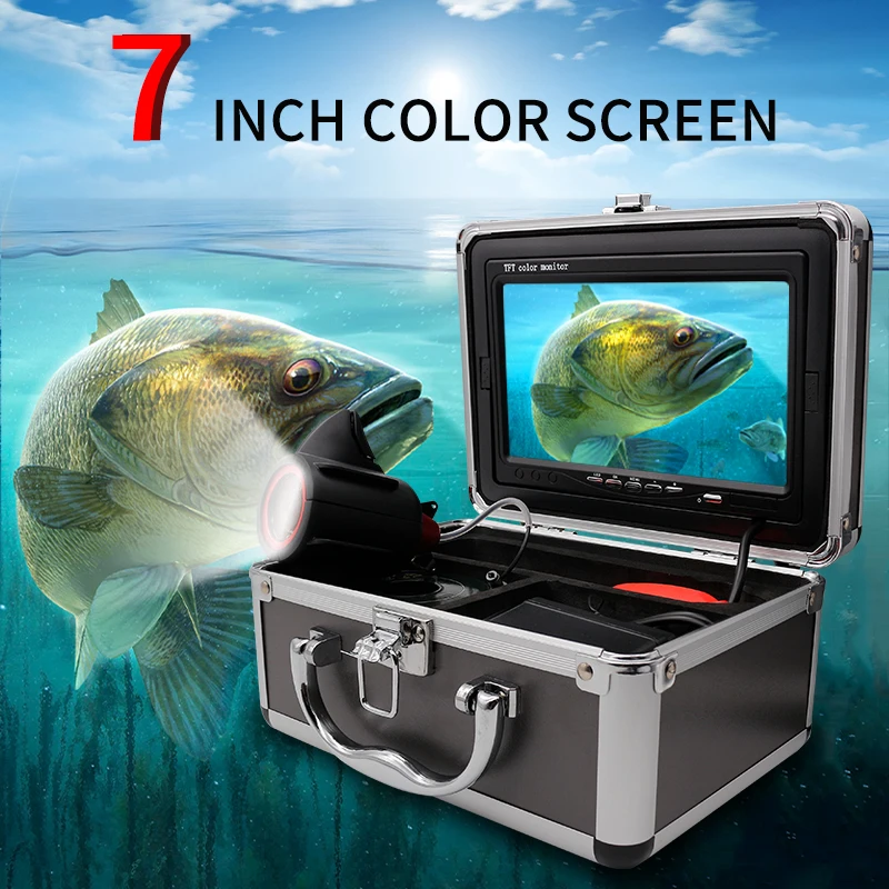 7″ Fish Finder DVR Function Underwater Ice Fishing Camera 24pcs Led  Fishfinder Winter Carp Fishing Tackle Accessories Camera - River Rat  Outfitters